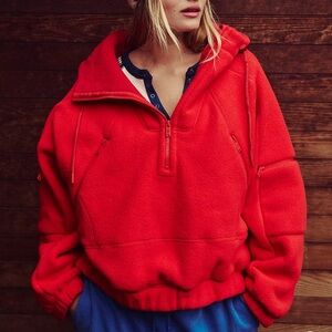 Free people wild and free fleece pullover